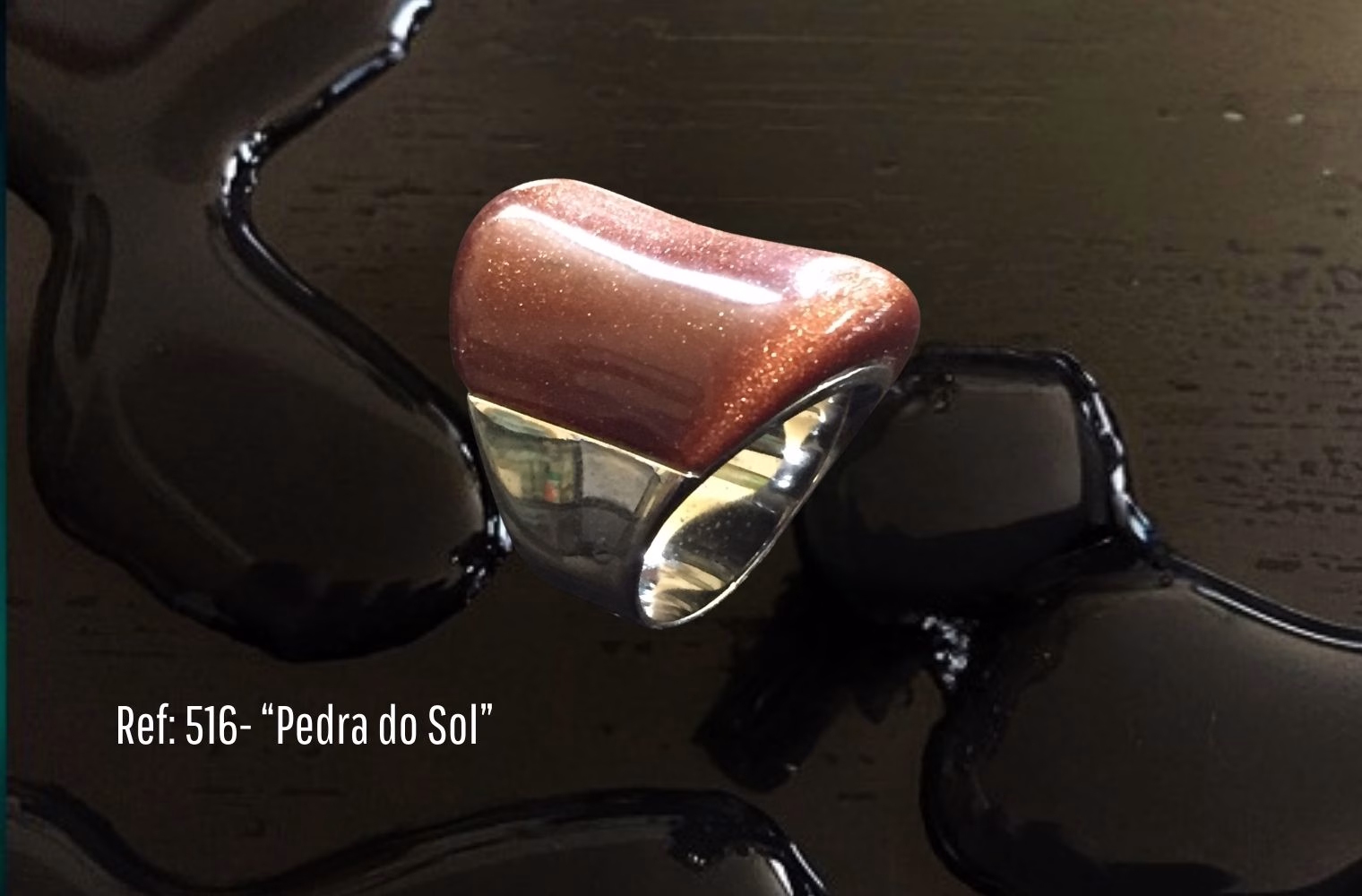 Anel Pedra do Sol