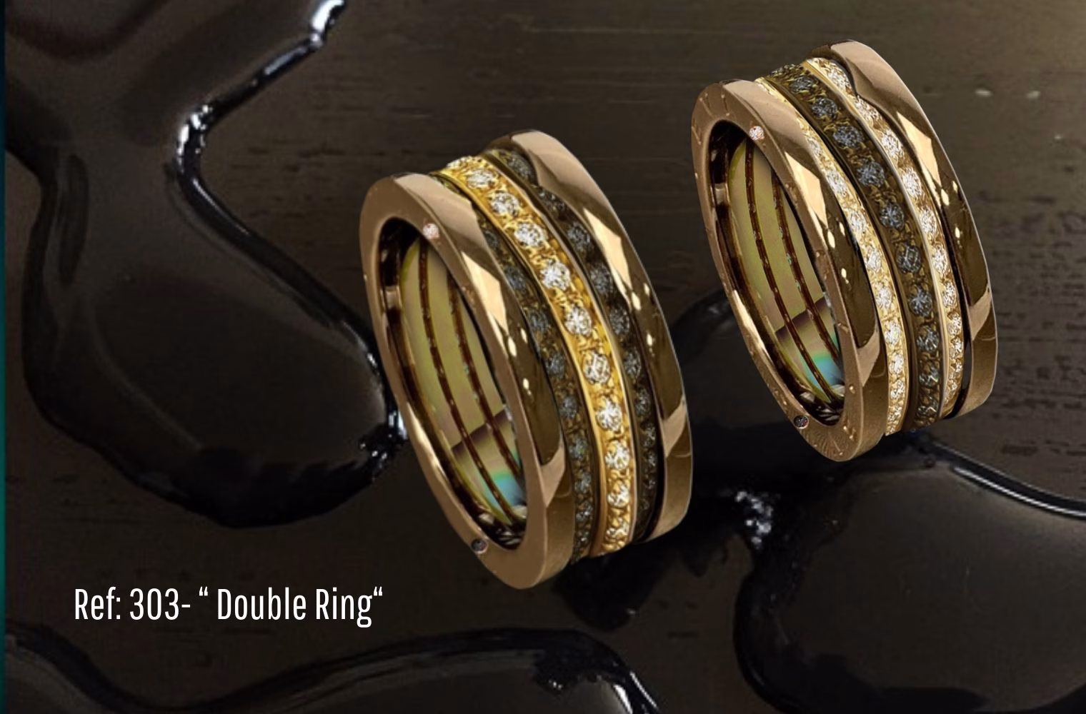 Aliança Double Ring