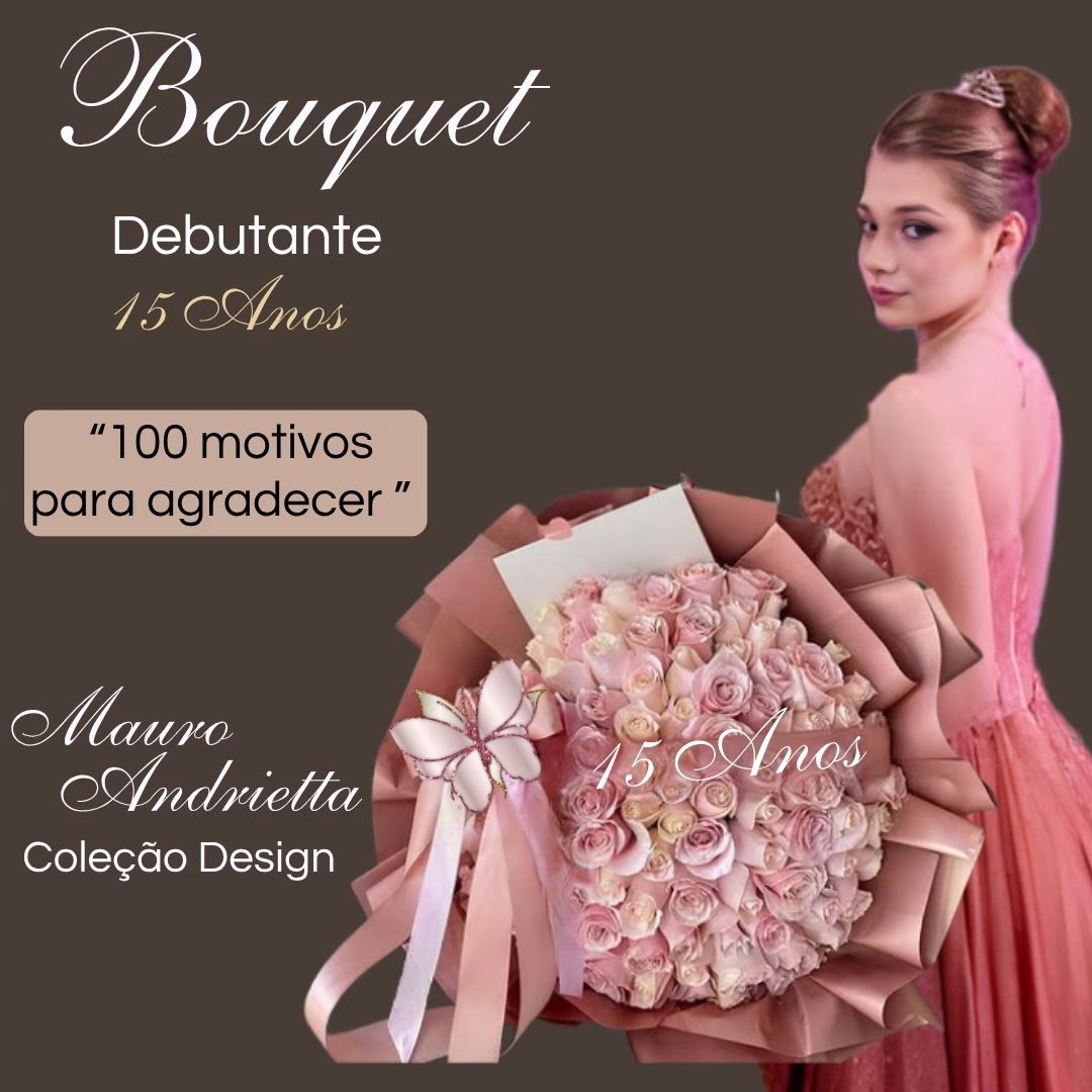 Bouquet 100 Motivos para Agradecer