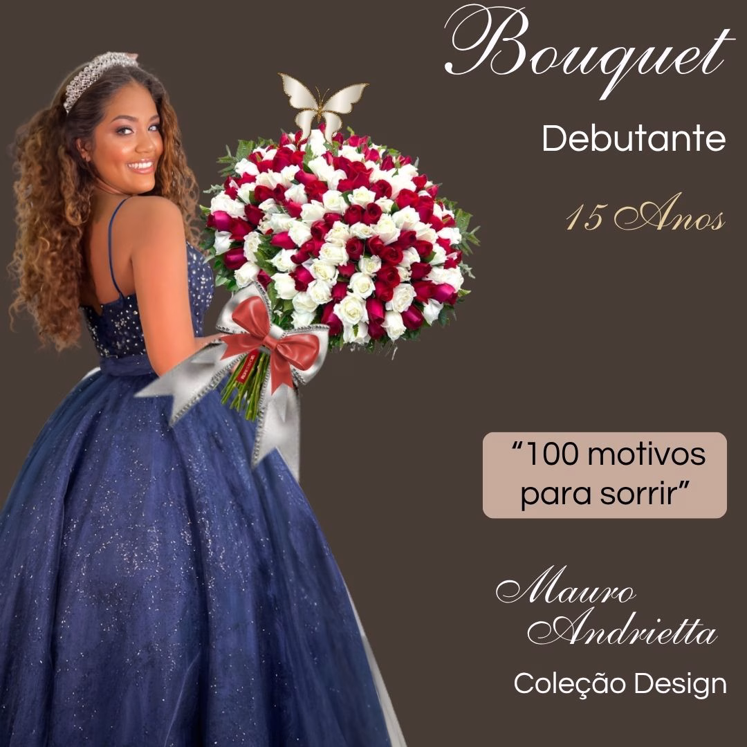 Bouquet 100 Motivos para Sorrir