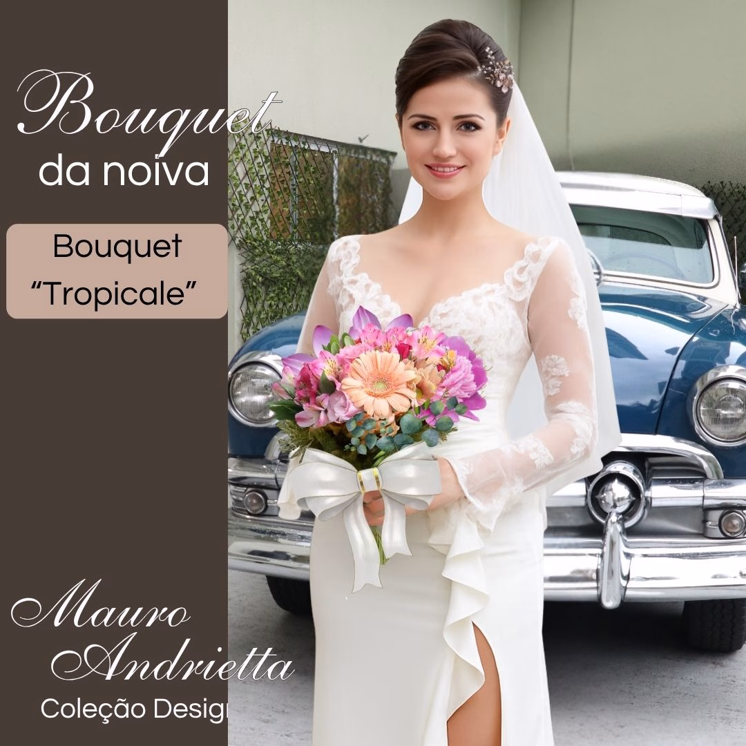Bouquet de Noiva Tropicale