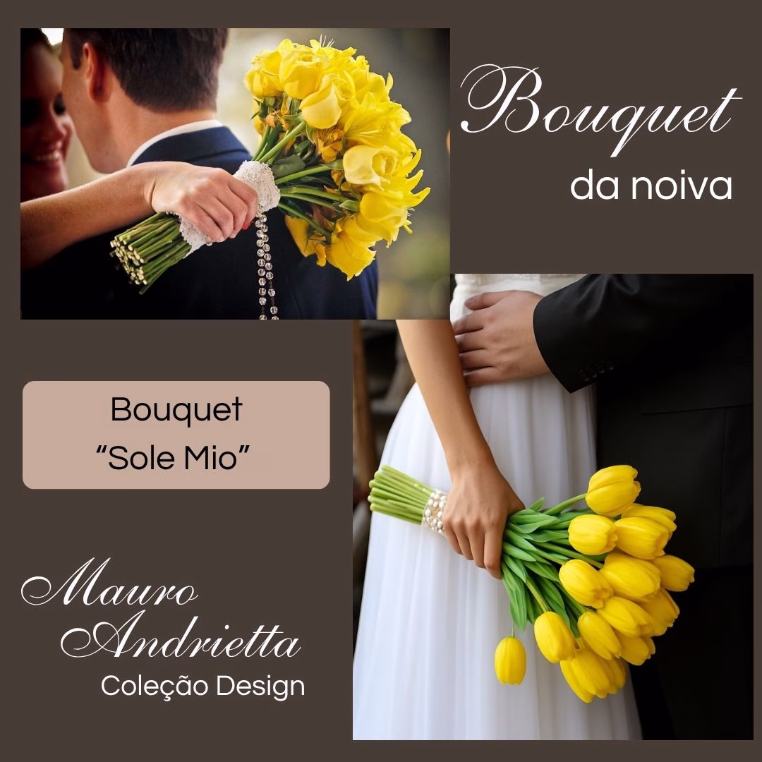 Bouquet de Noiva Sole Mio