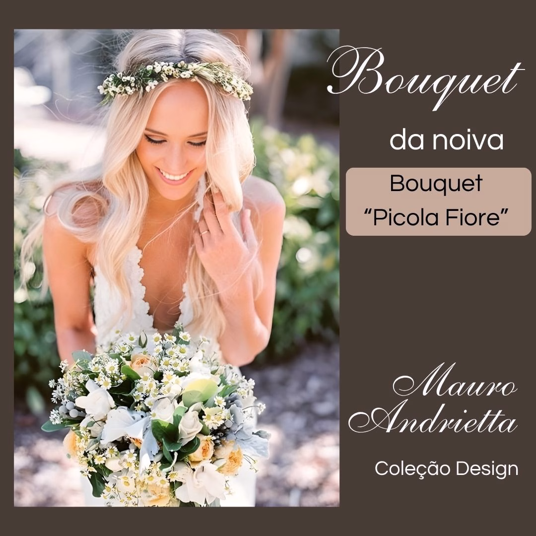 Bouquet de Noiva Piccola Fiore